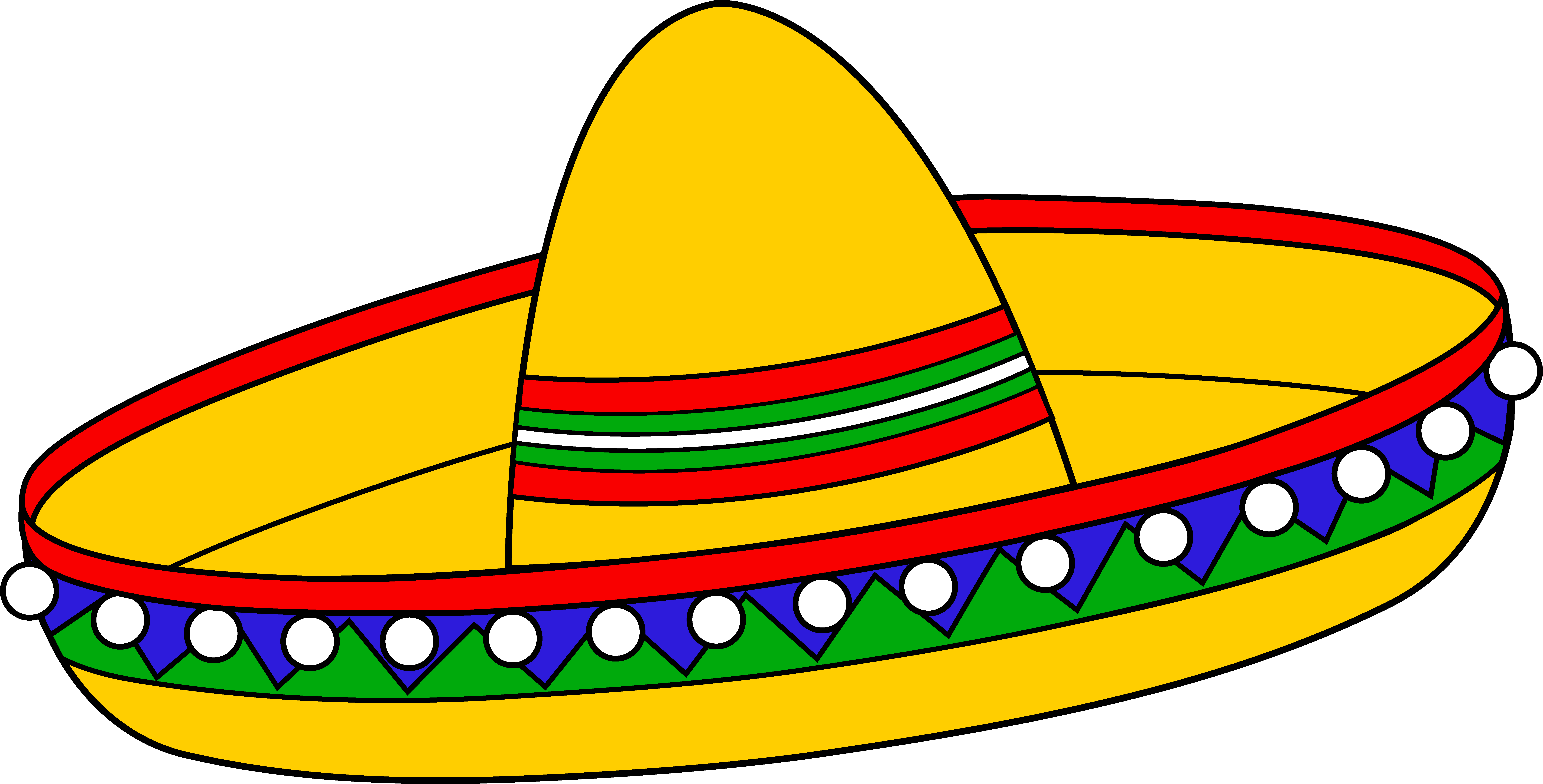 Sombrero Viva Mexico Png - Cinco De Mayo Golf (8783x4467), Png Download