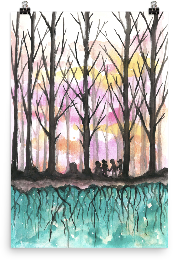 The Upside Down - Sketch (1000x1000), Png Download