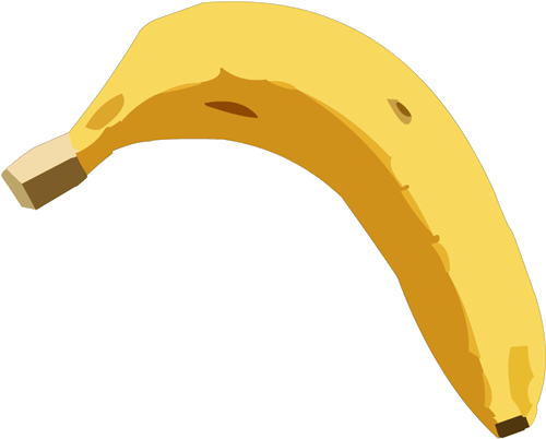 Banana - Portable Network Graphics (500x500), Png Download