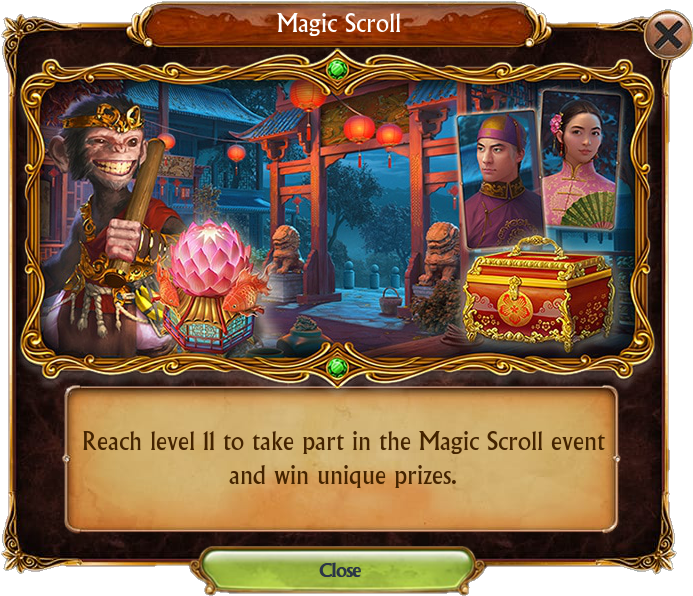2018 February Magic Scroll Update - Shrine (715x621), Png Download