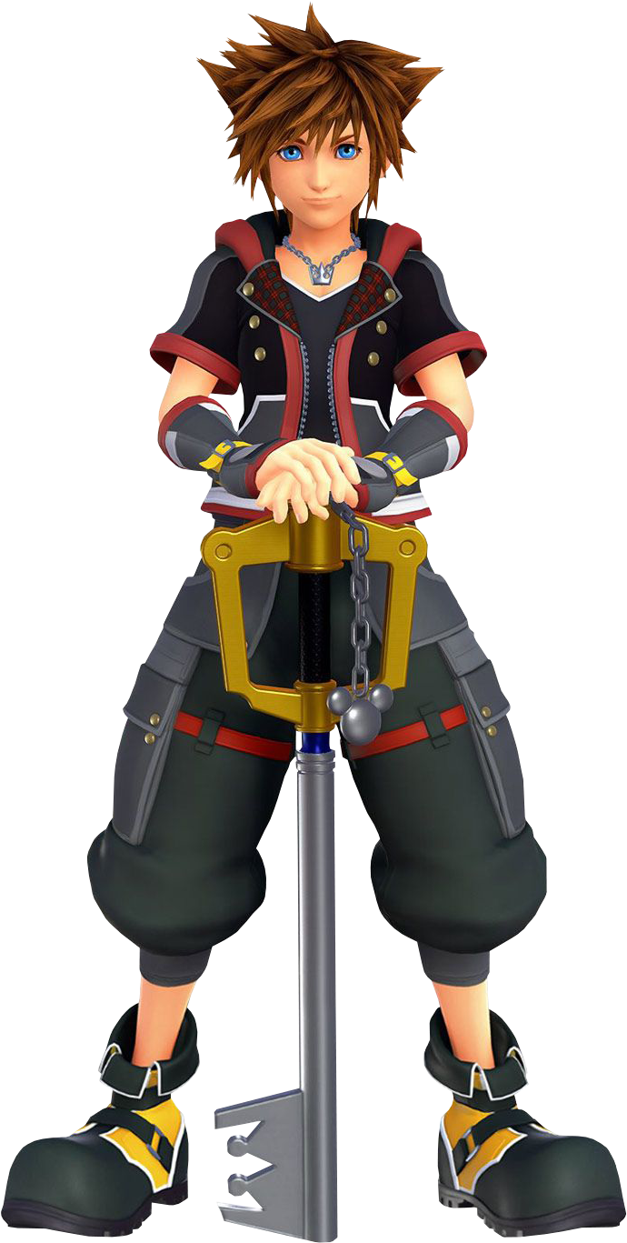 Kingdom Hearts 3 New Renders (465x807), Png Download