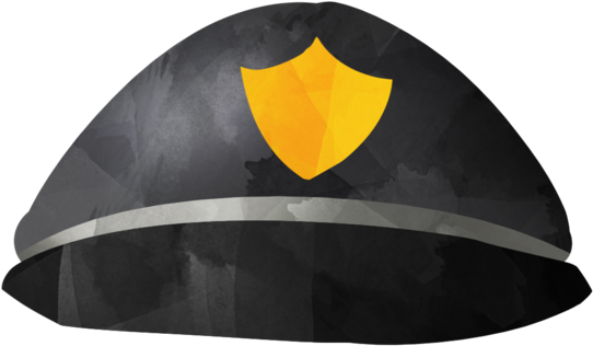 Police Hat - Preschool (618x618), Png Download