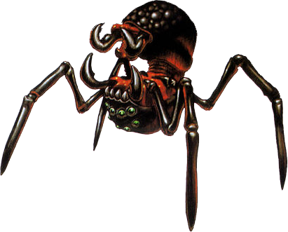Spider - Parasite Eve Spider Woman (411x331), Png Download
