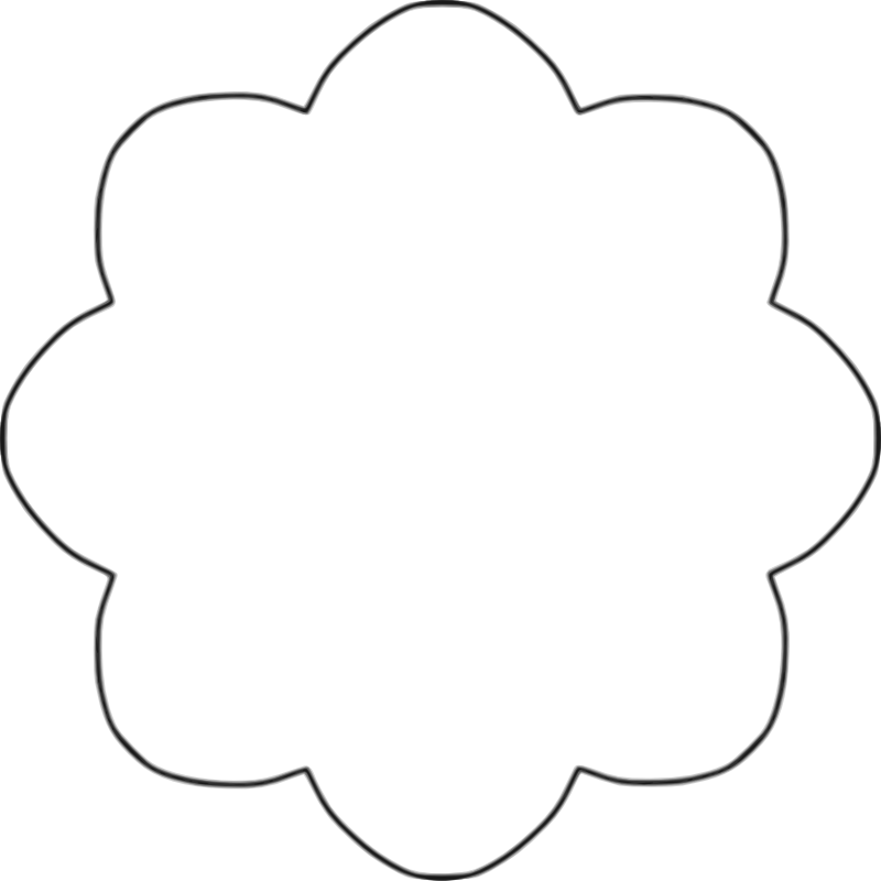 Download Simple - Contorno De Flor Em Png PNG Image with No Background