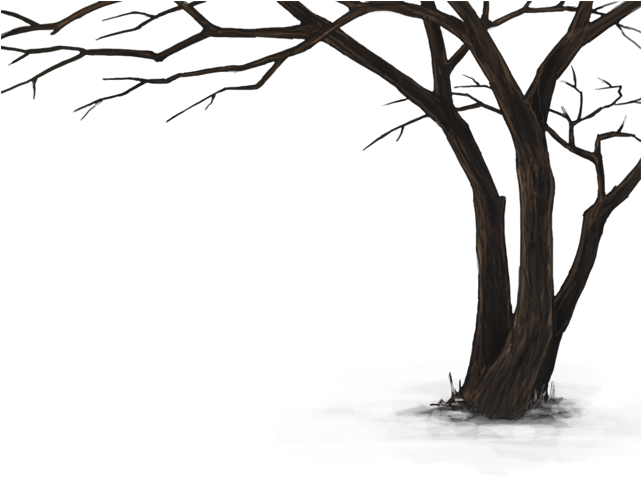 Lion King Dead Tree (640x500), Png Download