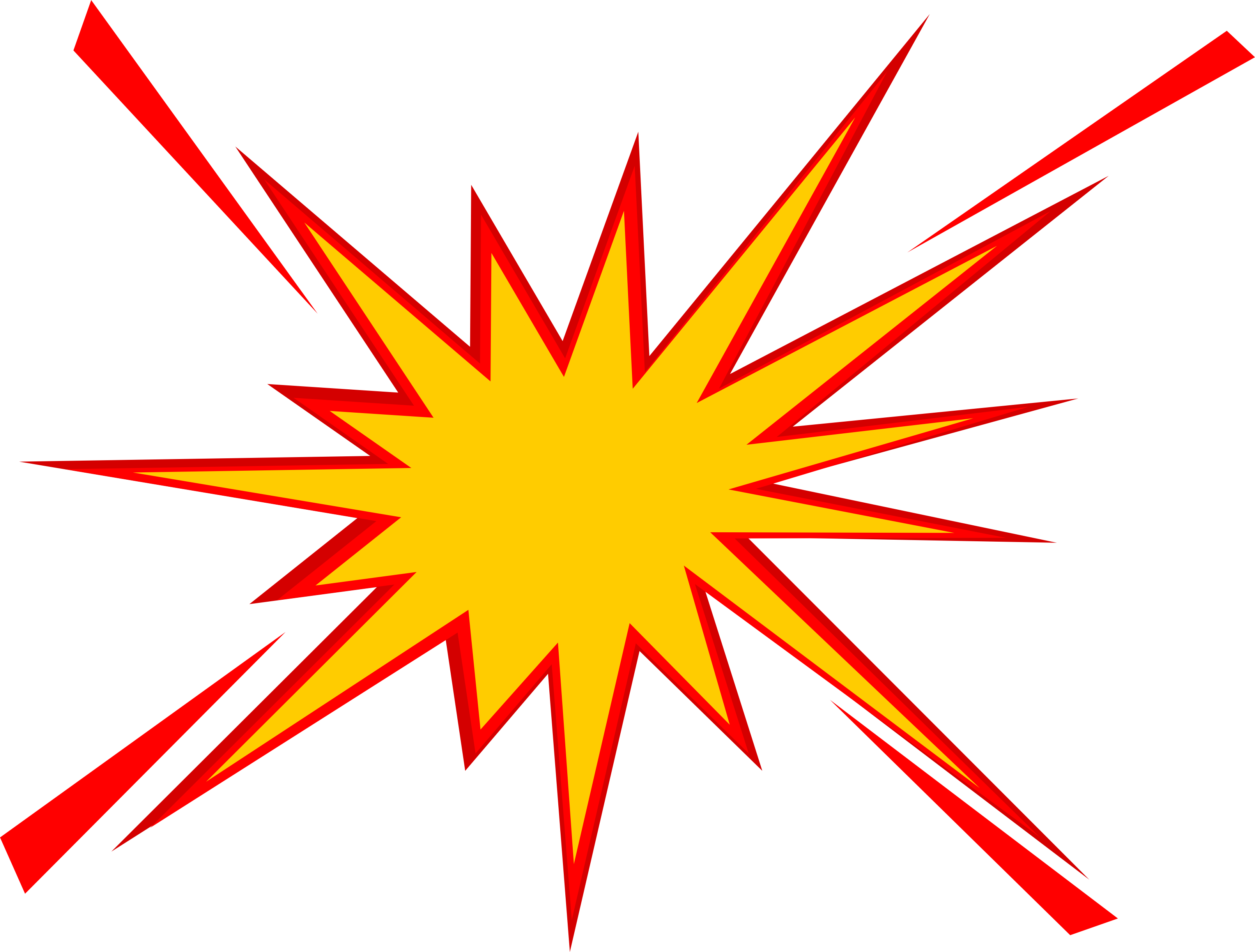 Burst Vector Comic Book - Comic Book Explosion Transparent (3219x2443), Png Download