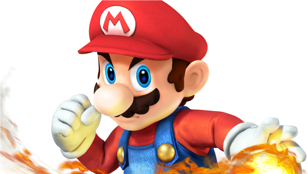 Mario - Mario Smash 4 Png (1200x600), Png Download