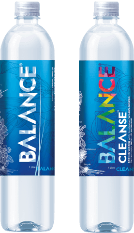 Mountain Spring Water Infused With Australian Wildflowers - Cleanse Water By Balance (277x480), Png Download