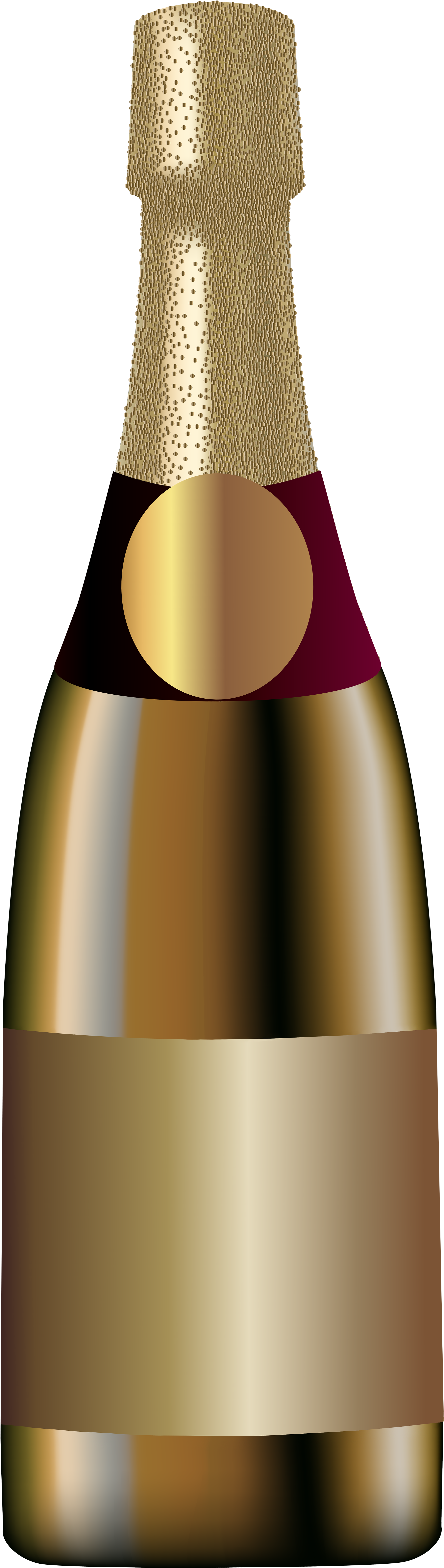 Champagne Bottle Clip Art Png (2419x8000), Png Download