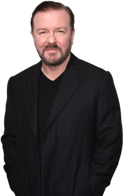 Though It's Only Been 16 Years Since We First Met David - Ricky Gervais Png (330x412), Png Download