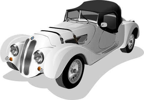 Bmw Car Roadster Sports Car Automobile Tra - Roadster Clipart (488x340), Png Download