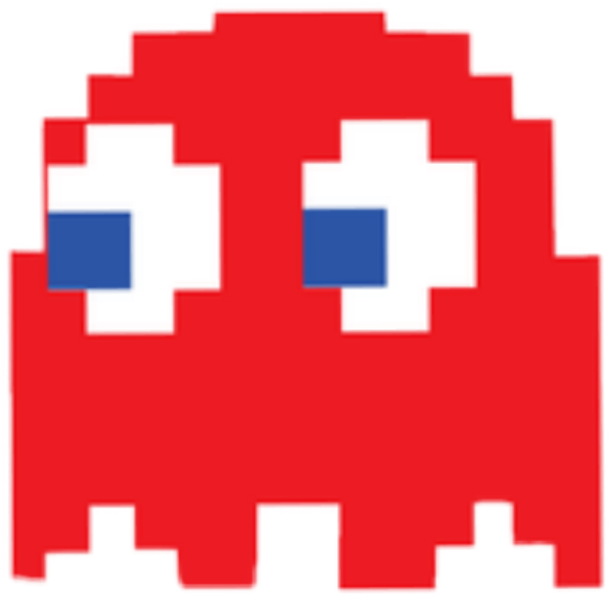 Videogame Ghost Red Pixel - Guggenheim Museum, Bilbao (1024x1024), Png Download