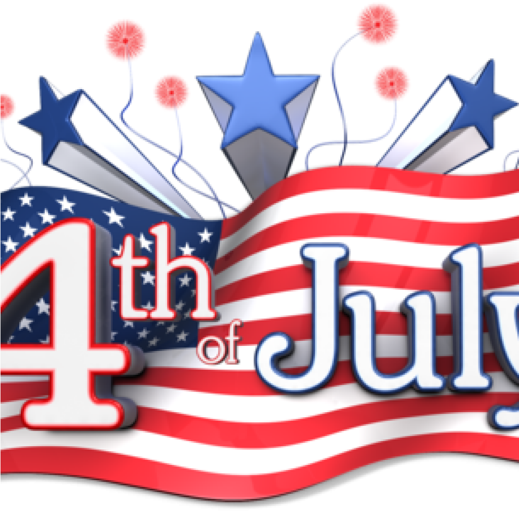 Royalty Free 4th Of Clipart Happy - 4th Of July Parade Clipart (1024x1024), Png Download