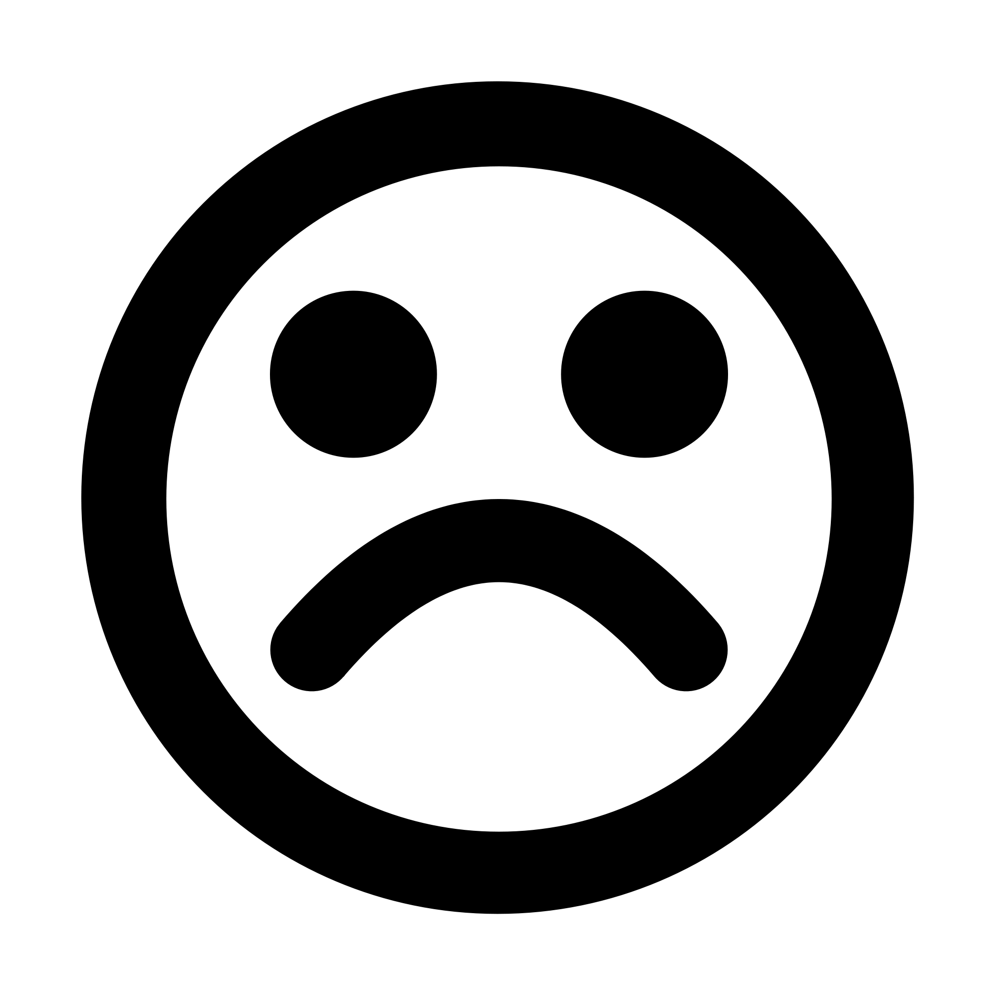 Sad Face Png Image - Number 7 In Circle (2000x2000), Png Download