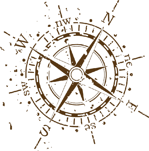 Pin By Katelyn Beadle On Ink - Compass Vector Tattoo (672x672), Png Download