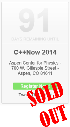 Cppnow14-soldout - Poster (364x622), Png Download