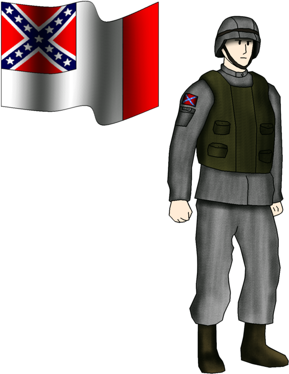 Clip Royalty Free Stock Alt History Csa By Siontix - Civil War Uniforms (1024x768), Png Download