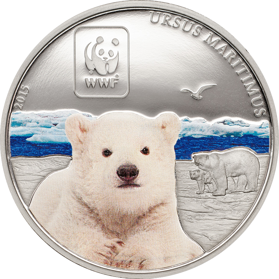 Wwf Polar Bear - Central African Republic (910x910), Png Download