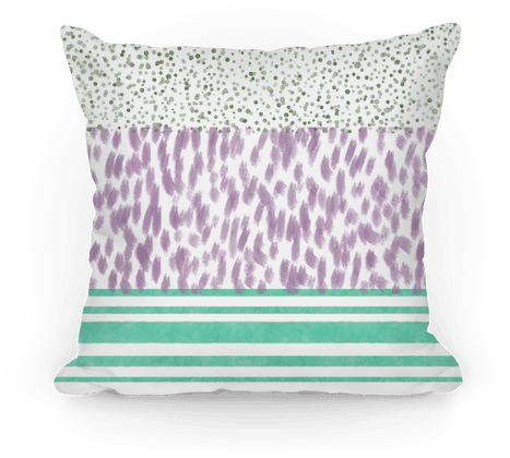 Watercolor Pattern Pillow - Watercolor Painting (484x484), Png Download