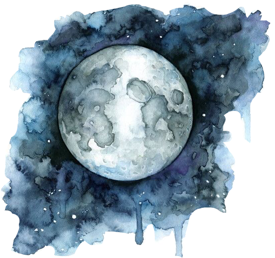 Full Moon September 2018 (552x519), Png Download