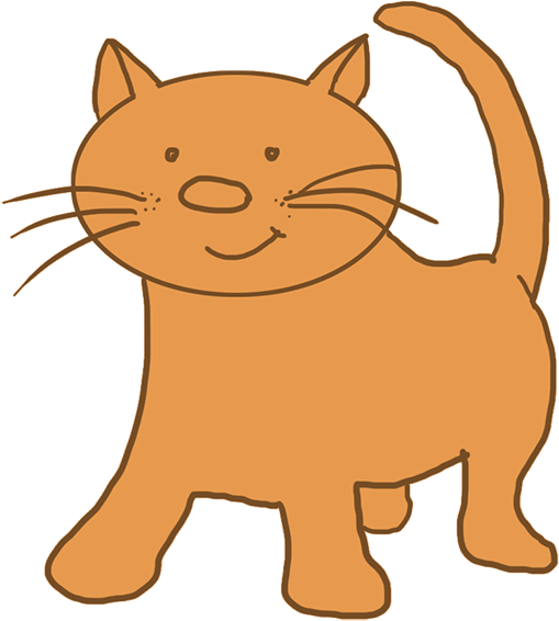 Download Cartoon Cat Light Brown - Cartoon Cats Transparent Background PNG  Image with No Background 