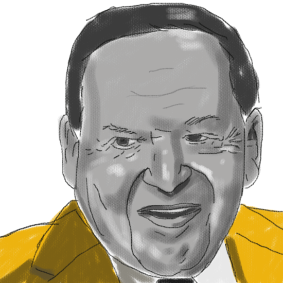 Explore The Influencers - Sheldon Adelson (550x550), Png Download