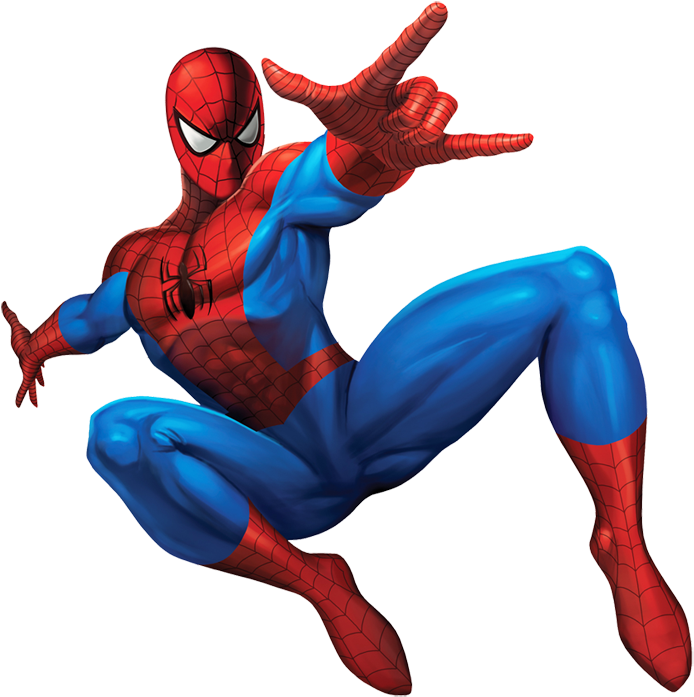 28 Spiderman Logo Clipart - Cartoon Images Spiderman (720x717), Png Download