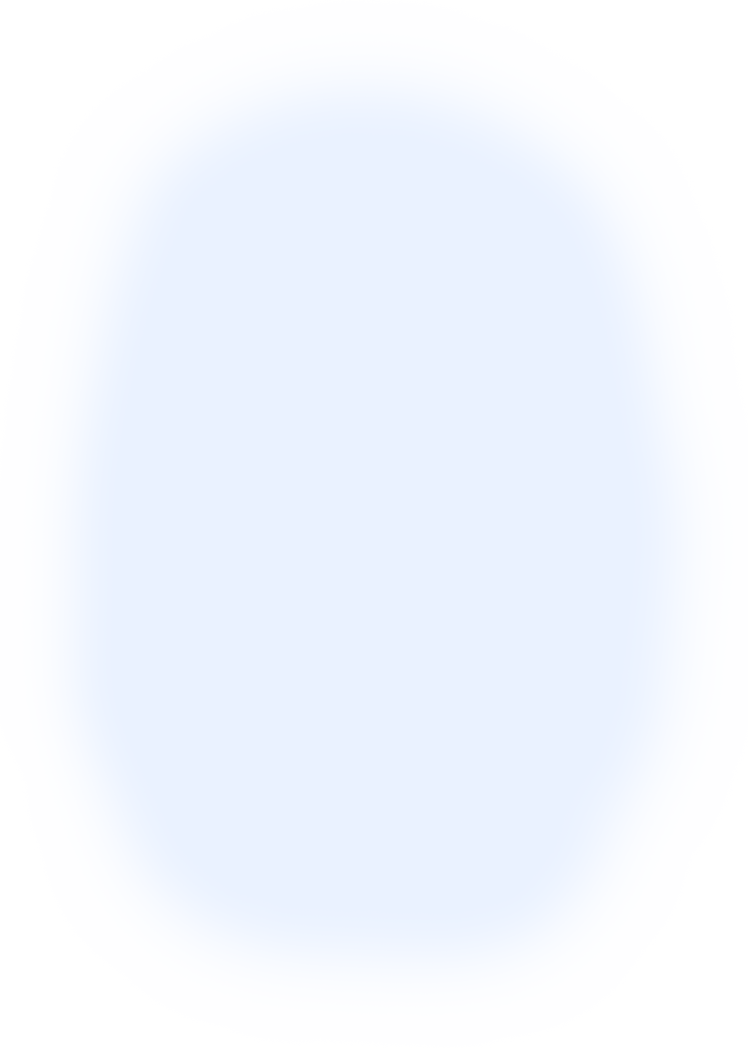 Oval Plain Color Fade - Circle (1500x2100), Png Download