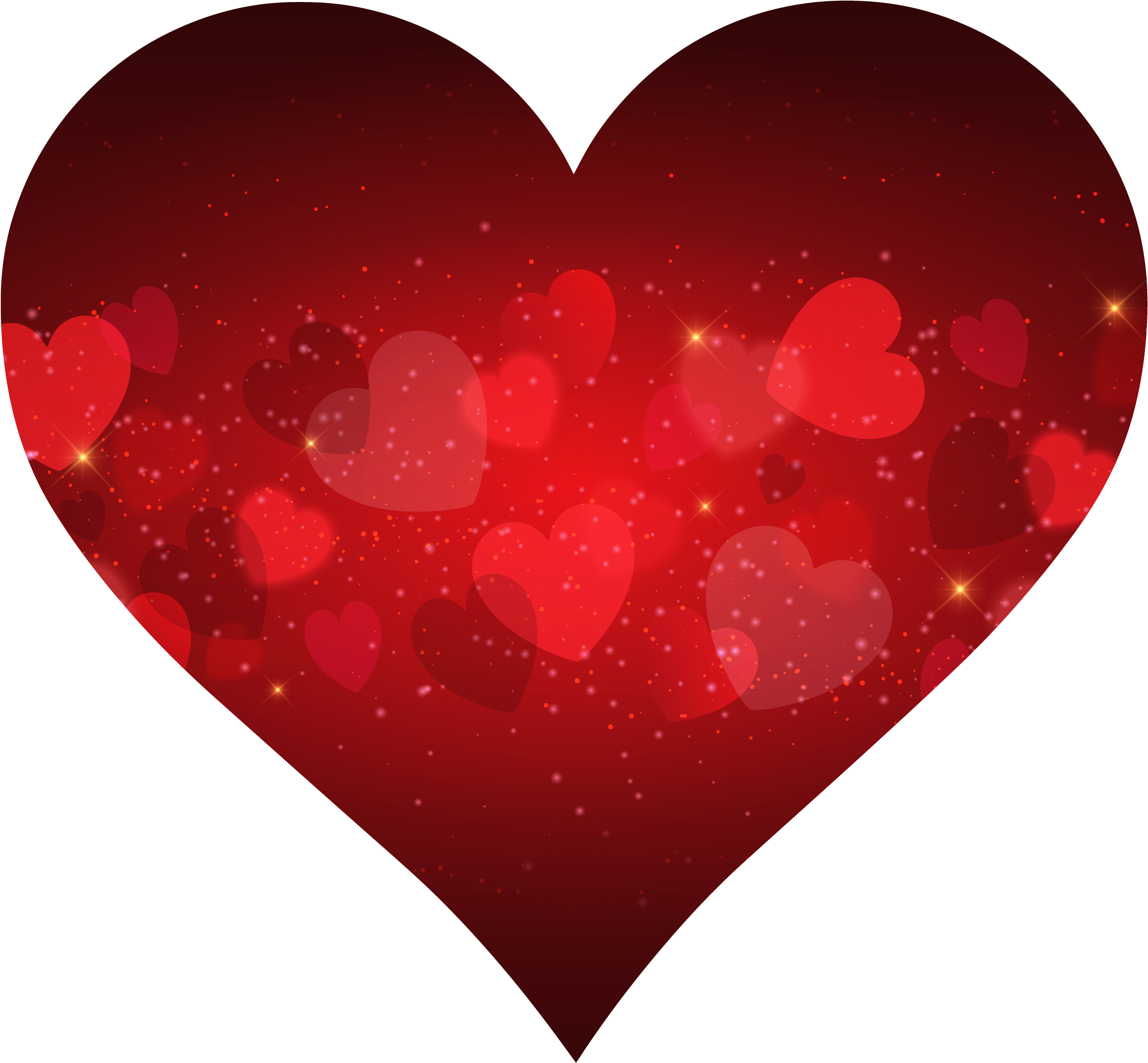 Red Heart Png Image - Red Heart Love Png (500x474), Png Download