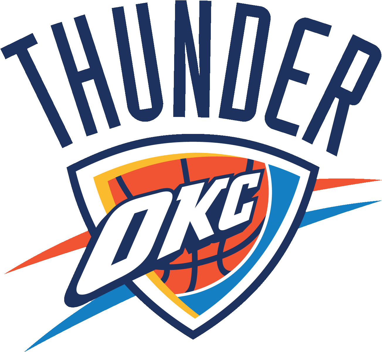 Oklahoma Thunder Clipart - Oklahoma City Thunder Teammate (1397x1294), Png Download