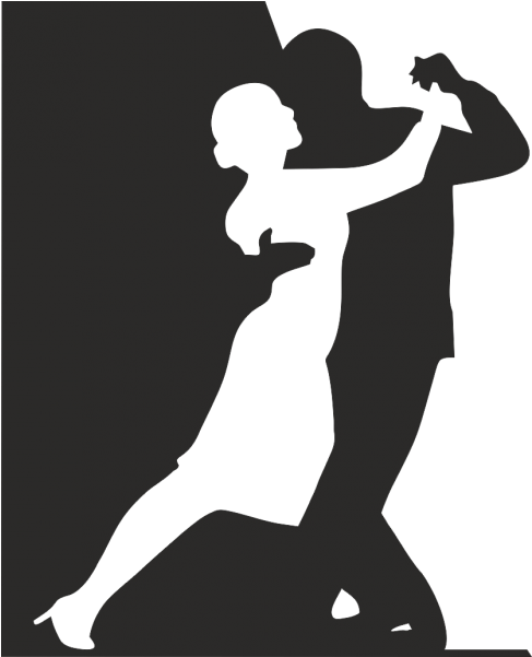 Siluetas De Tango - Tango Poster (600x600), Png Download