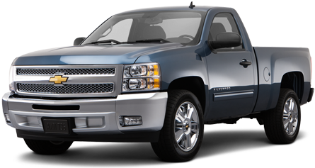 Pickup Truck Png - 2013 Chevy Silverado Png (515x250), Png Download