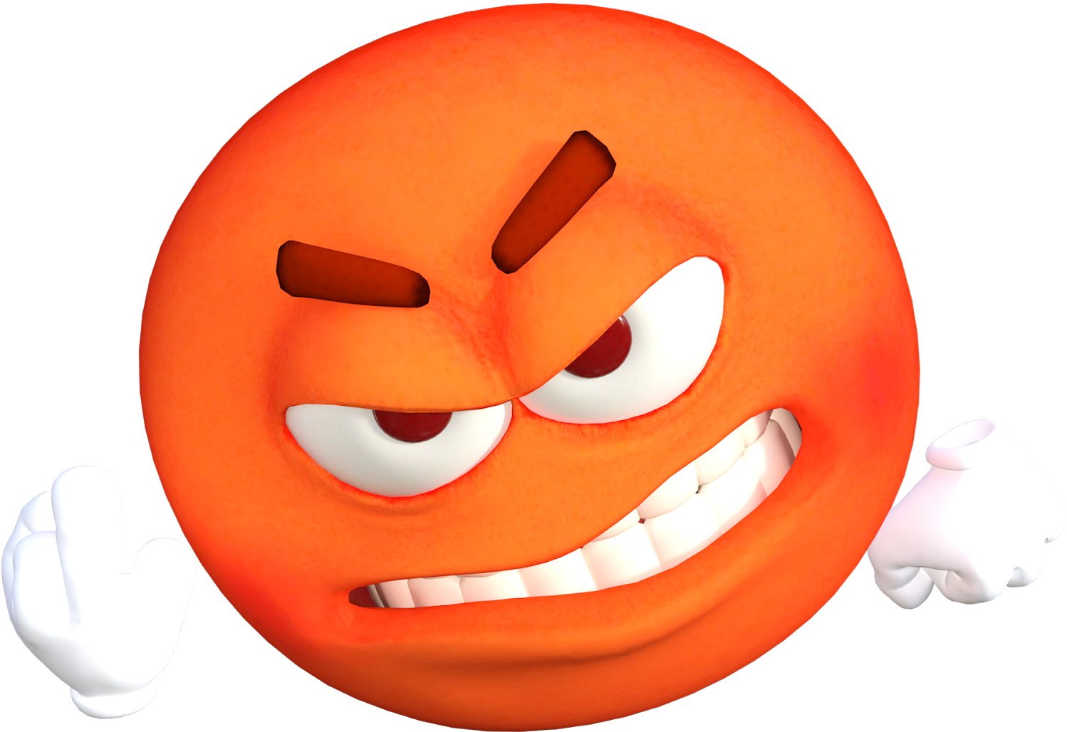 Twitter Twemoji 11 1 Source - Angry Emoticon Transparent Png (1600x1600), Png Download