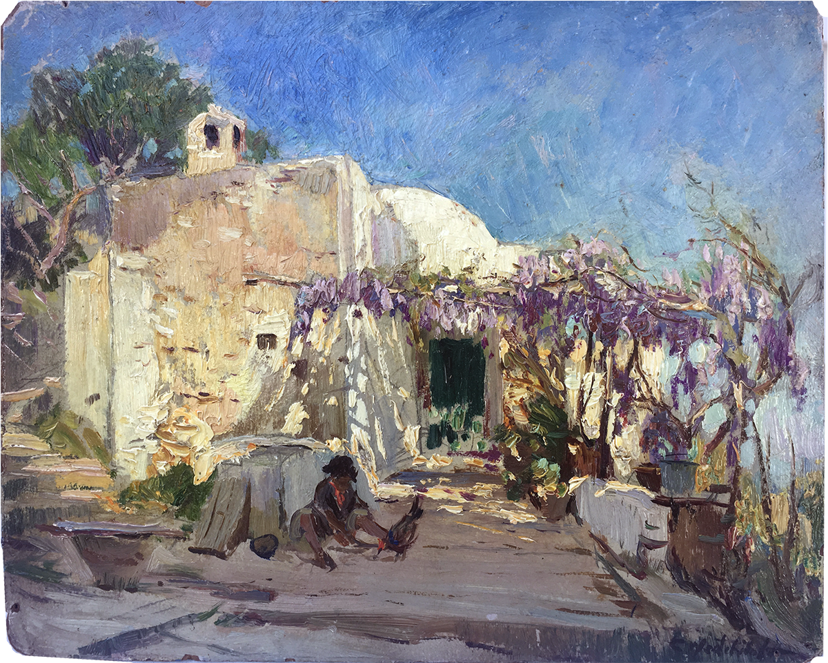 American Realist Taos Painting - Painting (1400x1400), Png Download