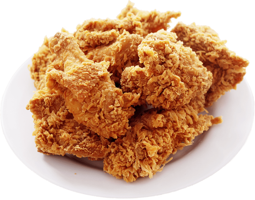 Free Png Fried Chicken Png Images Transparent - Fried Chicken Transparent Background (850x665), Png Download