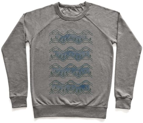 Watercolor Mountains Pullover - Baby Onesie It's Cold Af Outside Parody Pullover: Funny (484x484), Png Download