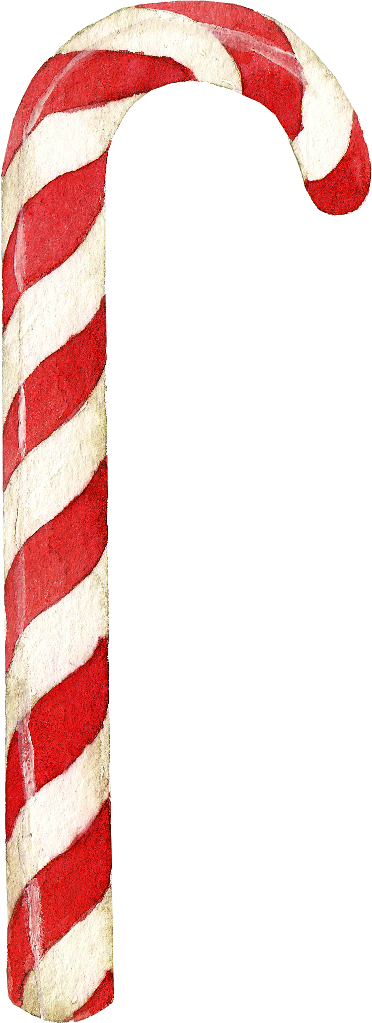 Christmas Cane Free Map Png - Christmas Day (811x2156), Png Download