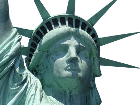 Statue Of Liberty, Usa, Lady Liberty - Statue Of Liberty (453x340), Png Download