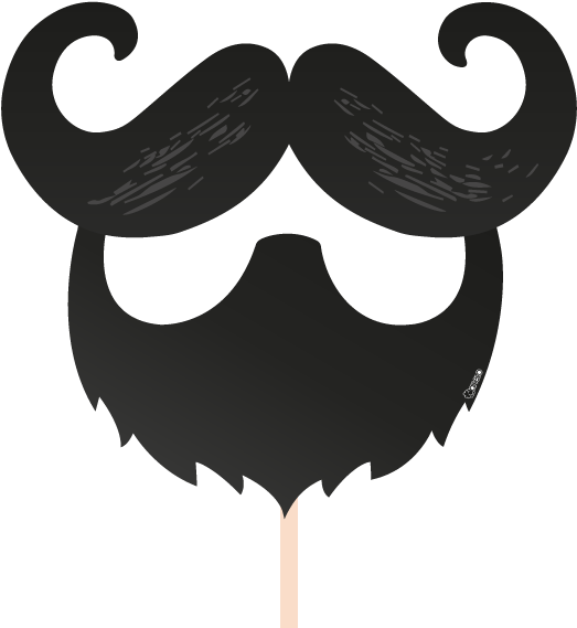 19 Beard Png Freeuse Stock Photo Booth Huge Freebie - Party (600x600), Png Download