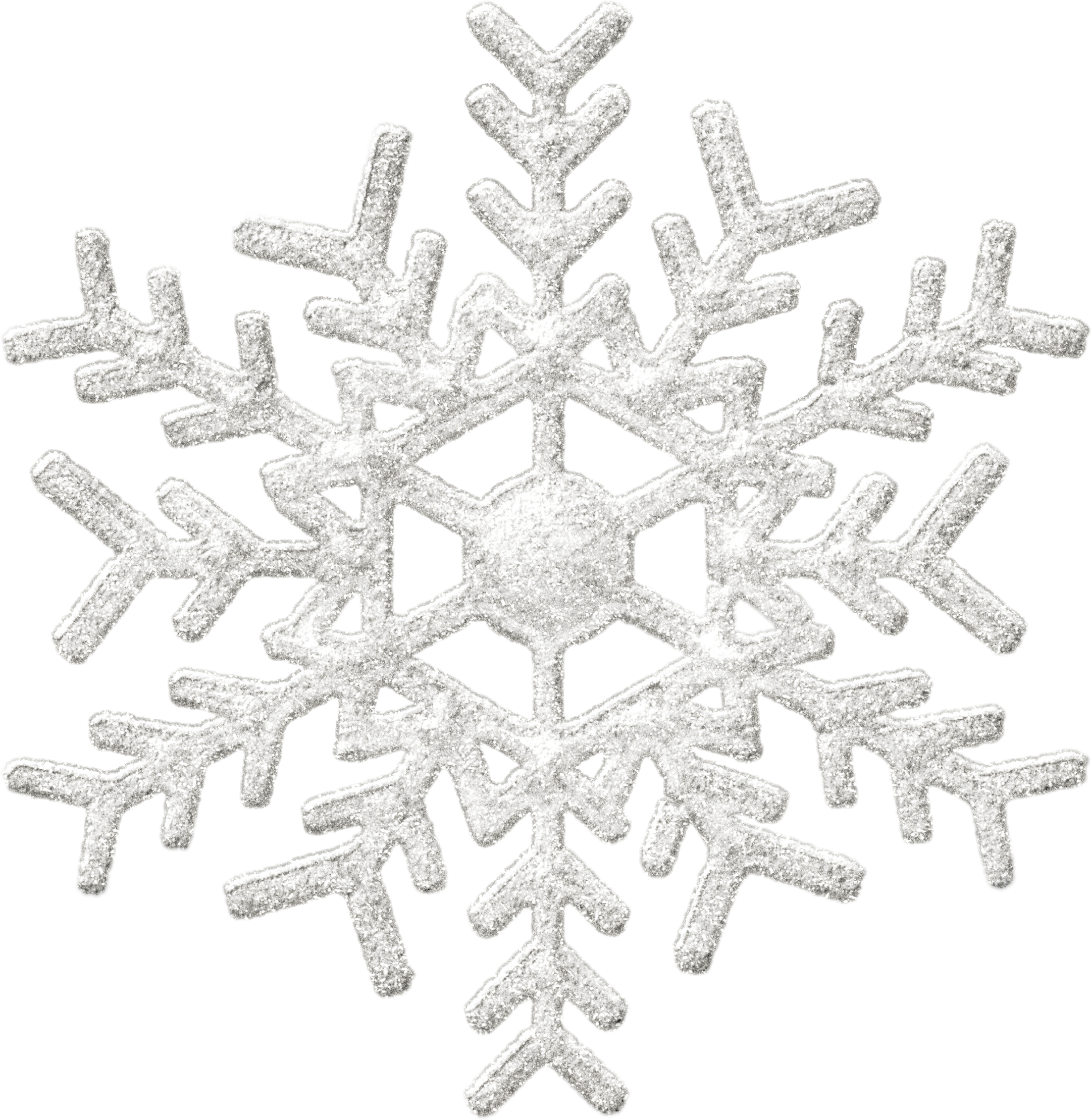 Snowflake Png Image - White Snowflake Png Transparent (2161x2219), Png Download