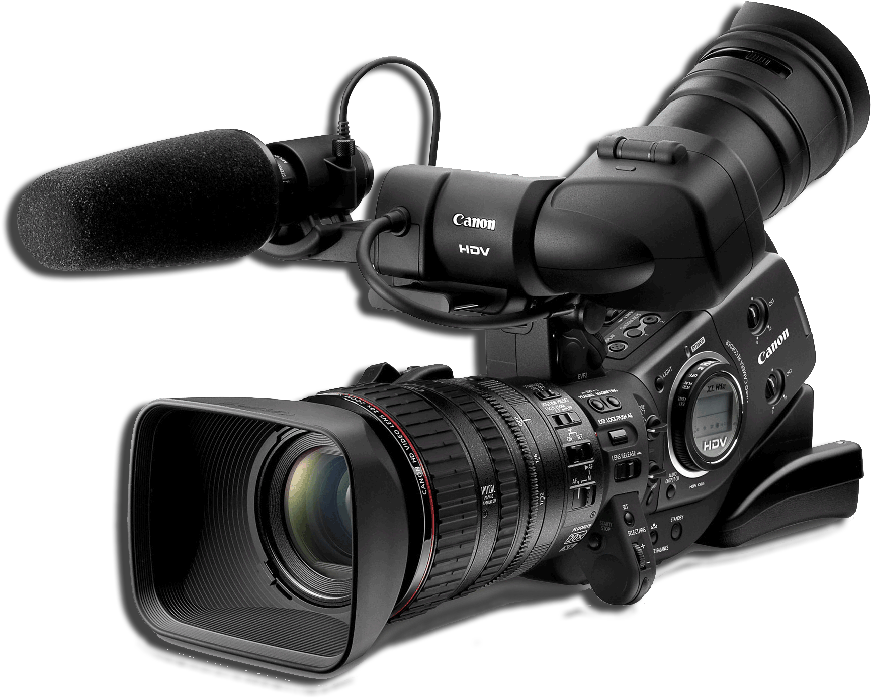 Best Free Video Camera Icon Png - Canon Xl H1s (2094x1650), Png Download
