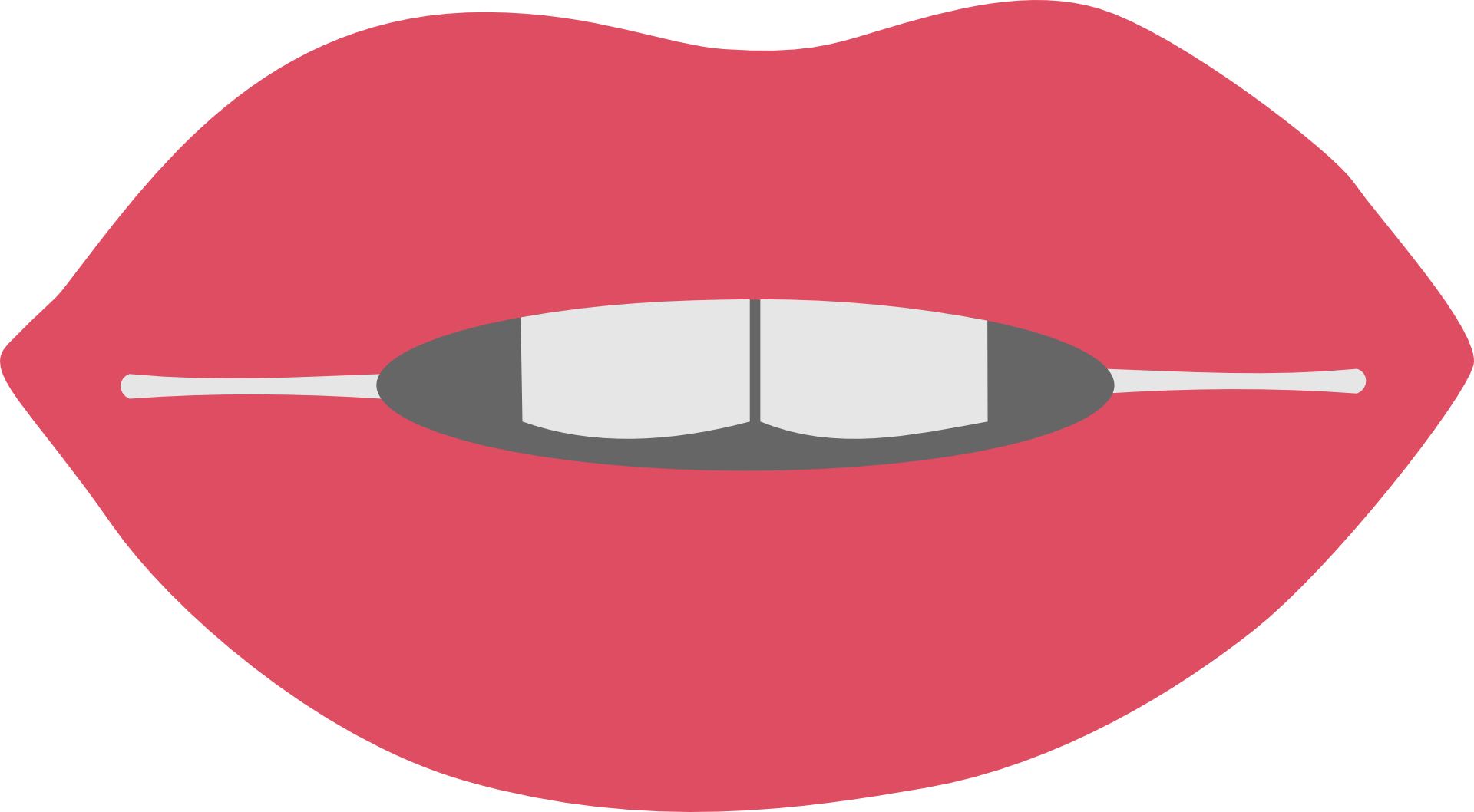 This Graphics Is The Art Of Lip Editing About Lips, - Bouche Clipart (600x331), Png Download