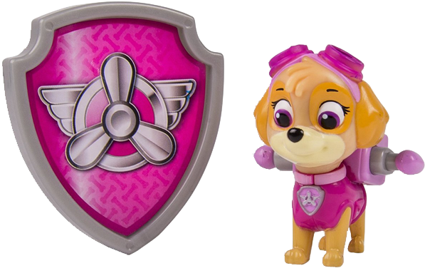Paw Patrol Skye Badge Png (600x600), Png Download