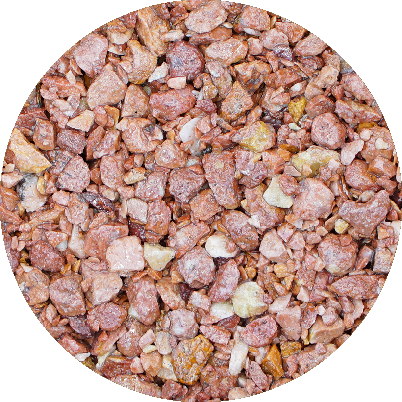 6mm Coral - Gravel (820x820), Png Download