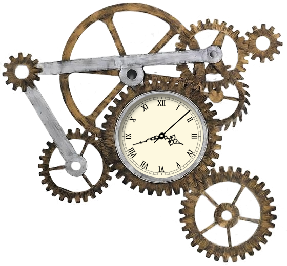 Steampunk Gear Png Pic - Steampunk Gears (560x520), Png Download