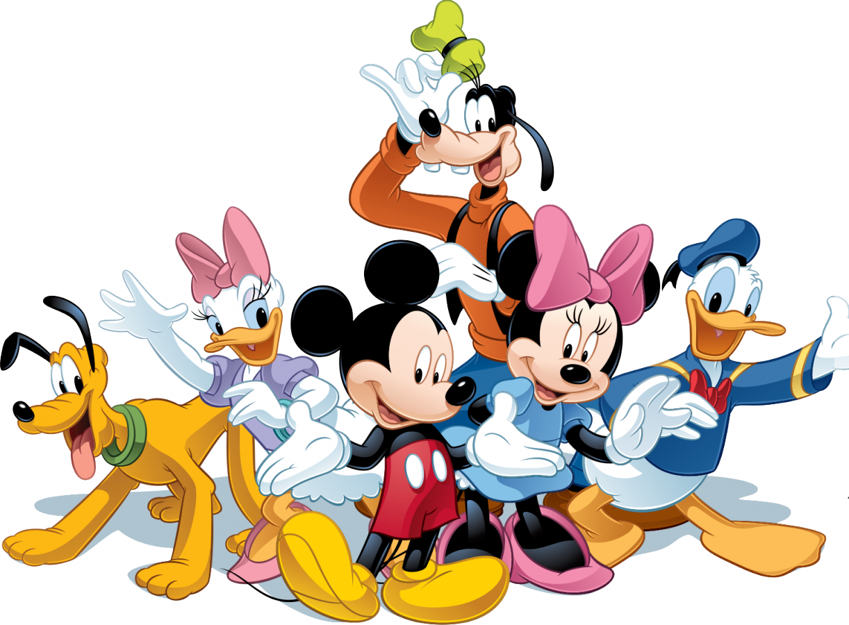 Mickey Mouse & Friends Png Image - 6 Days To Disney (1222x900), Png Download