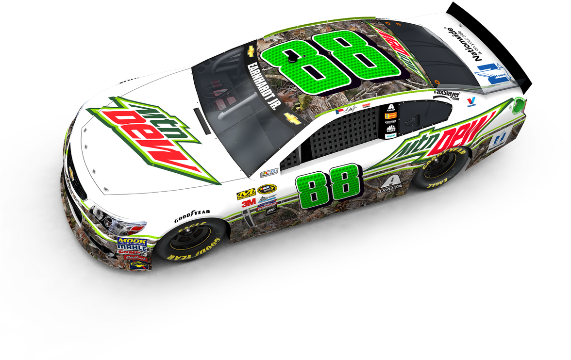 Bowman's Talladega Mountain Dew Scheme Revealed - Nascar Mountain Dew Scheme (1200x900), Png Download