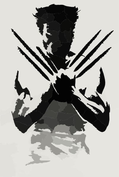 Wolverine Poser Clip Art - Silver Samurai The Wolverine Poster (402x596), Png Download
