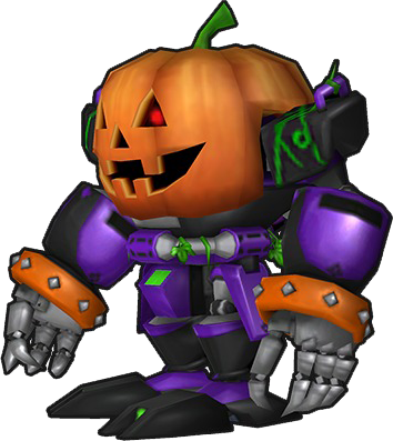 Sonic Runners Halloween Omega Model - E 123 Omega Sonic Runners (354x397), Png Download