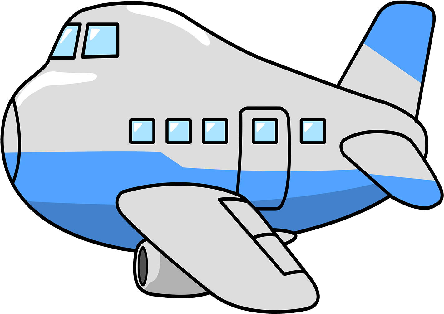 Download Cartoon Airplane Png - Airplane Clipart Png PNG Image with No  Background 
